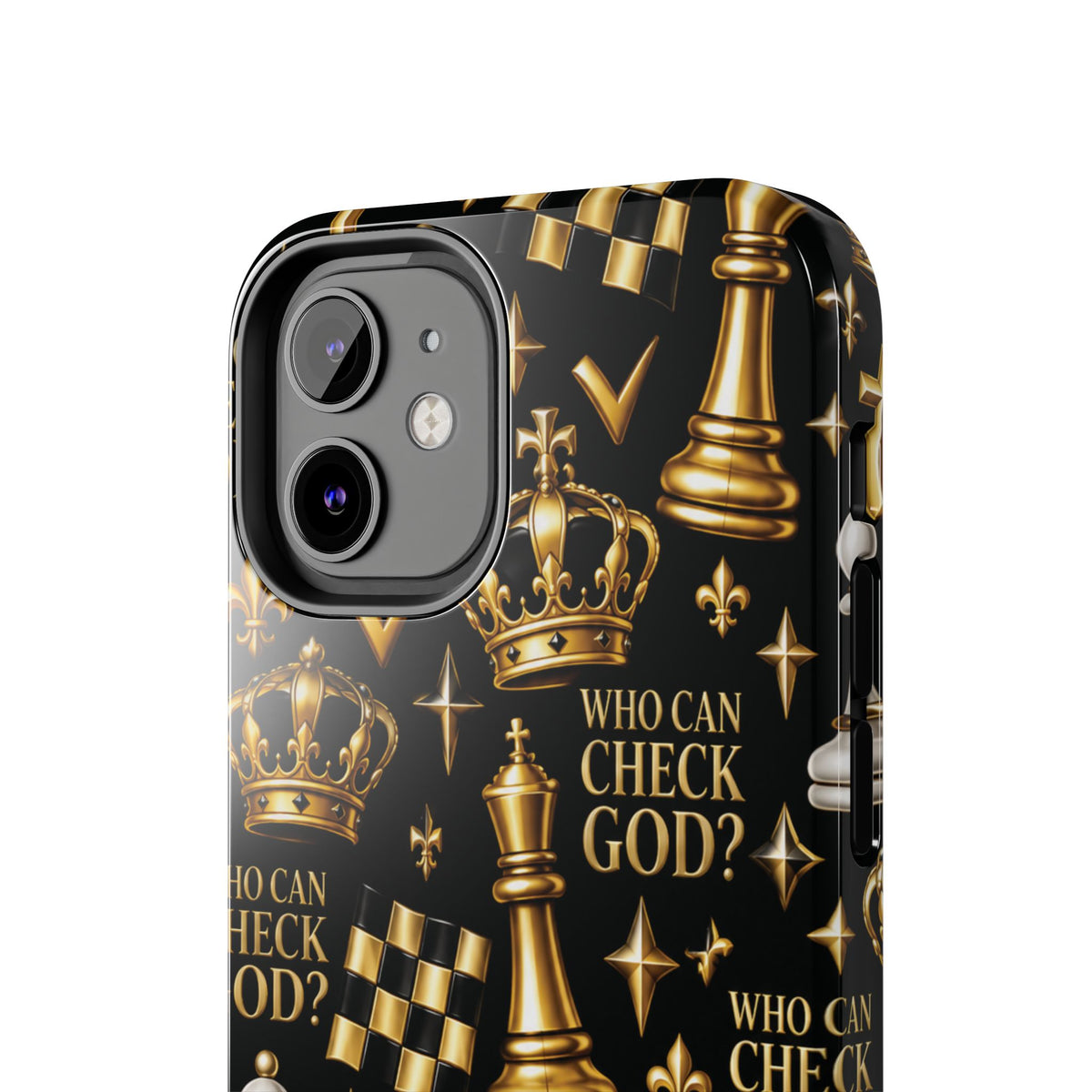 Who Can Check God? Faith Chess Tough Phone Case | Pray & Bloom