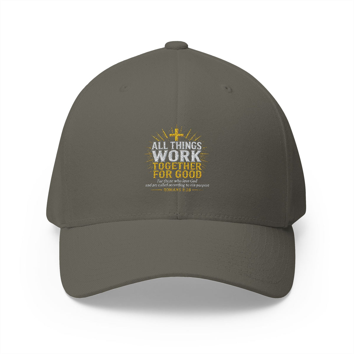 All Things Work Together for Good Christian Hat | Romans 8:28 | Pray & Bloom