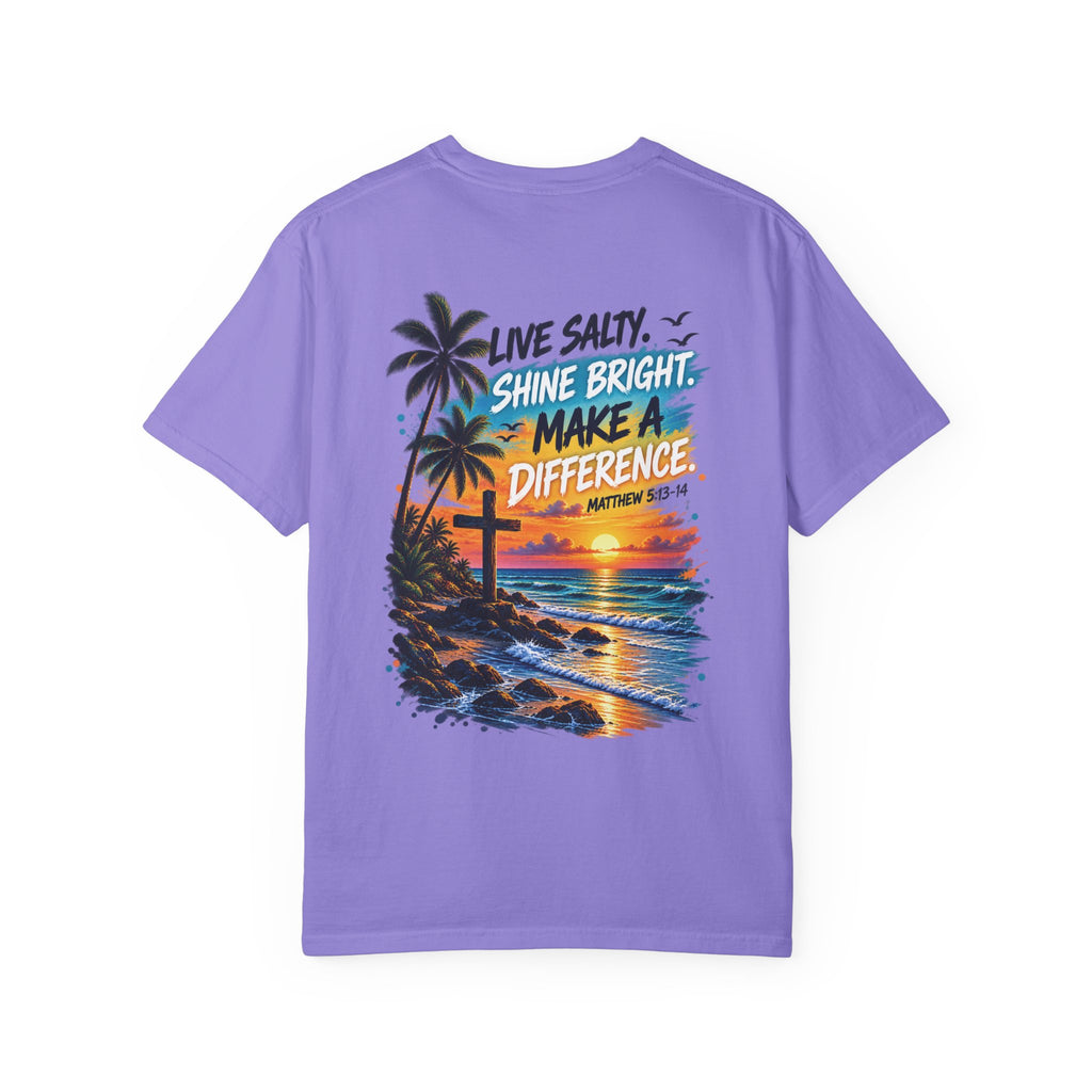 We are Salt of The World Christian T-Shirt | Matthew 5:13-14 Faith Tee | Pray & Bloom