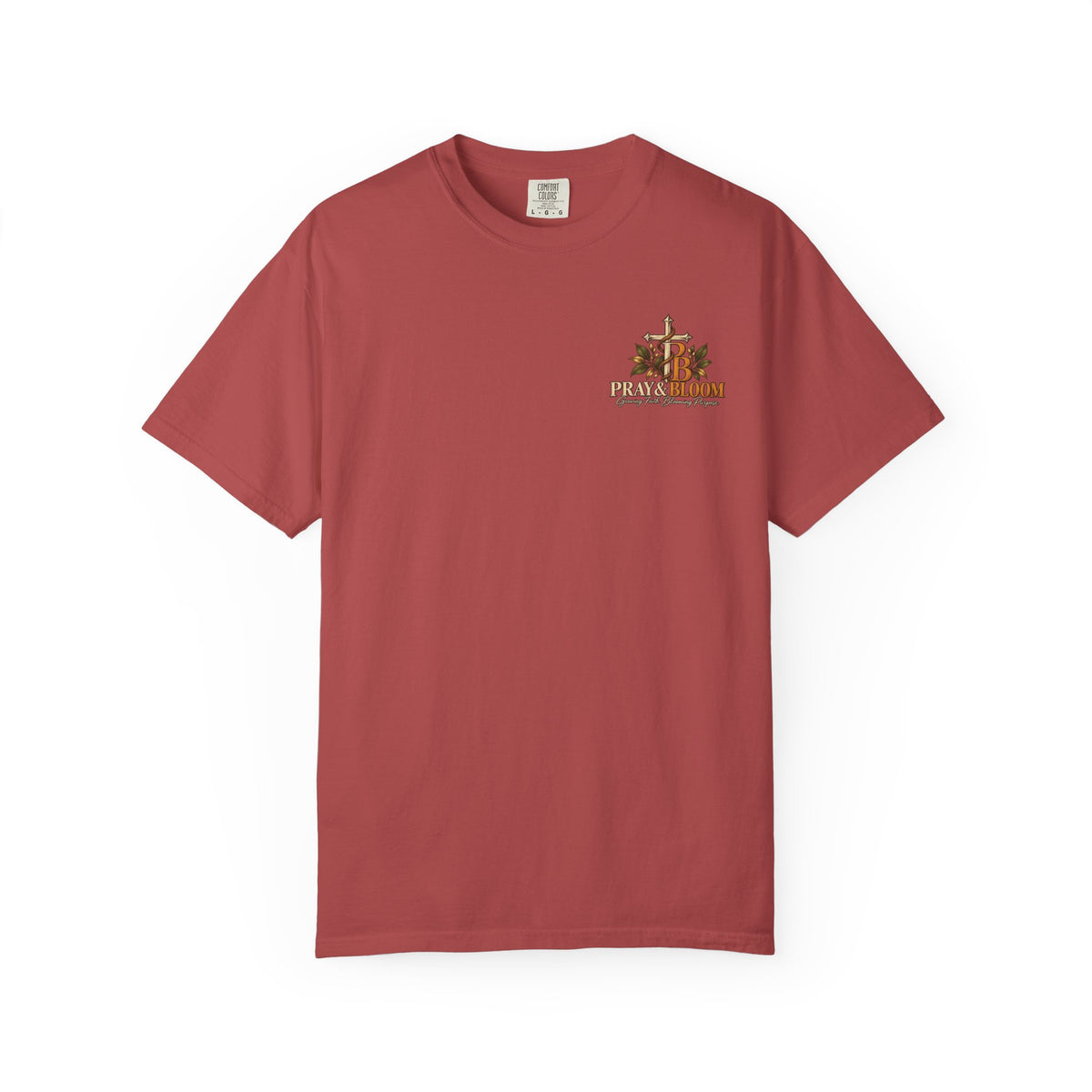 Grounded and Rooted in Him Christian T- Shirt | Pray & Bloom