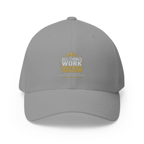 All Things Work Together for Good Christian Hat | Romans 8:28 | Pray & Bloom