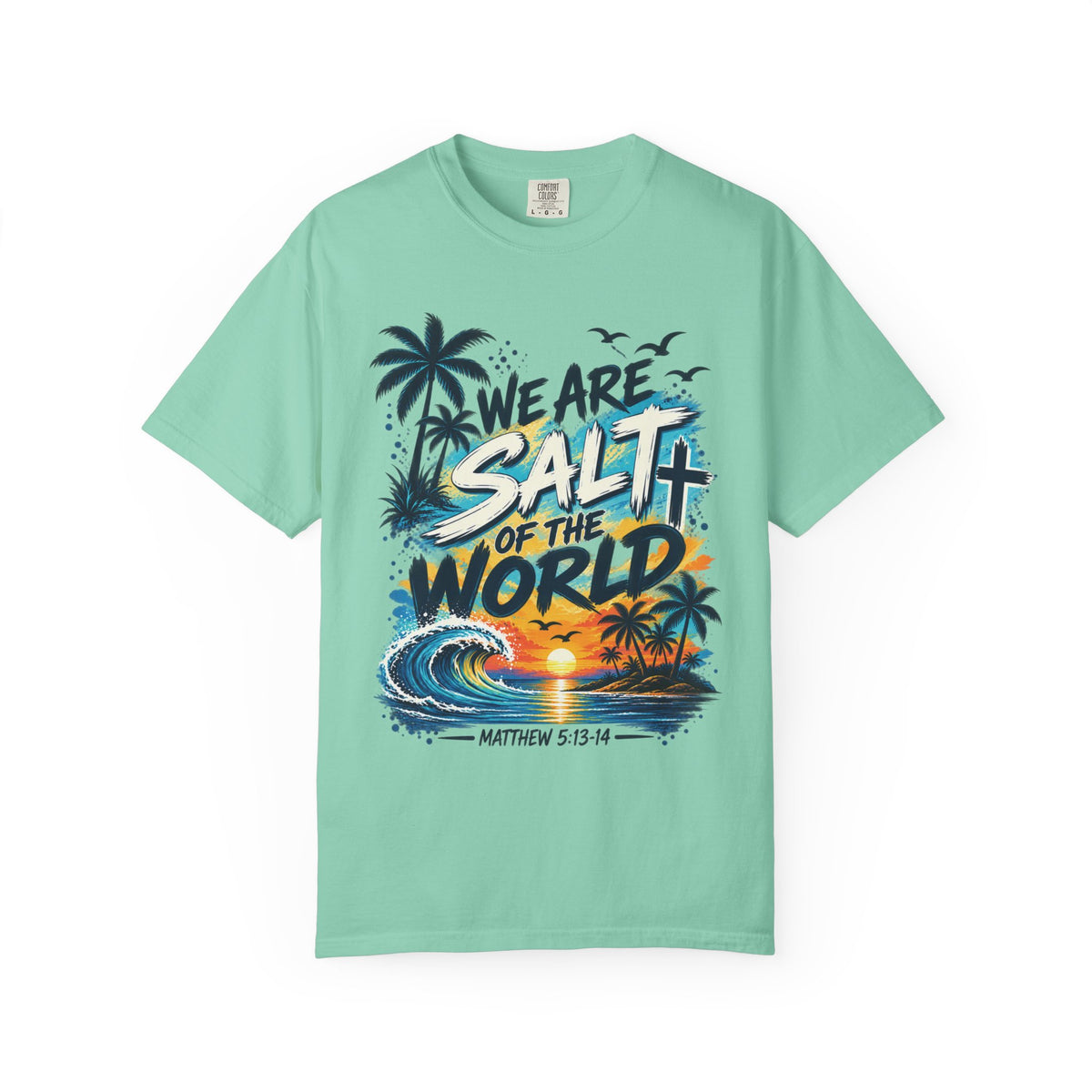 We are Salt of The World Christian T-Shirt | Matthew 5:13-14 Faith Tee | Pray & Bloom