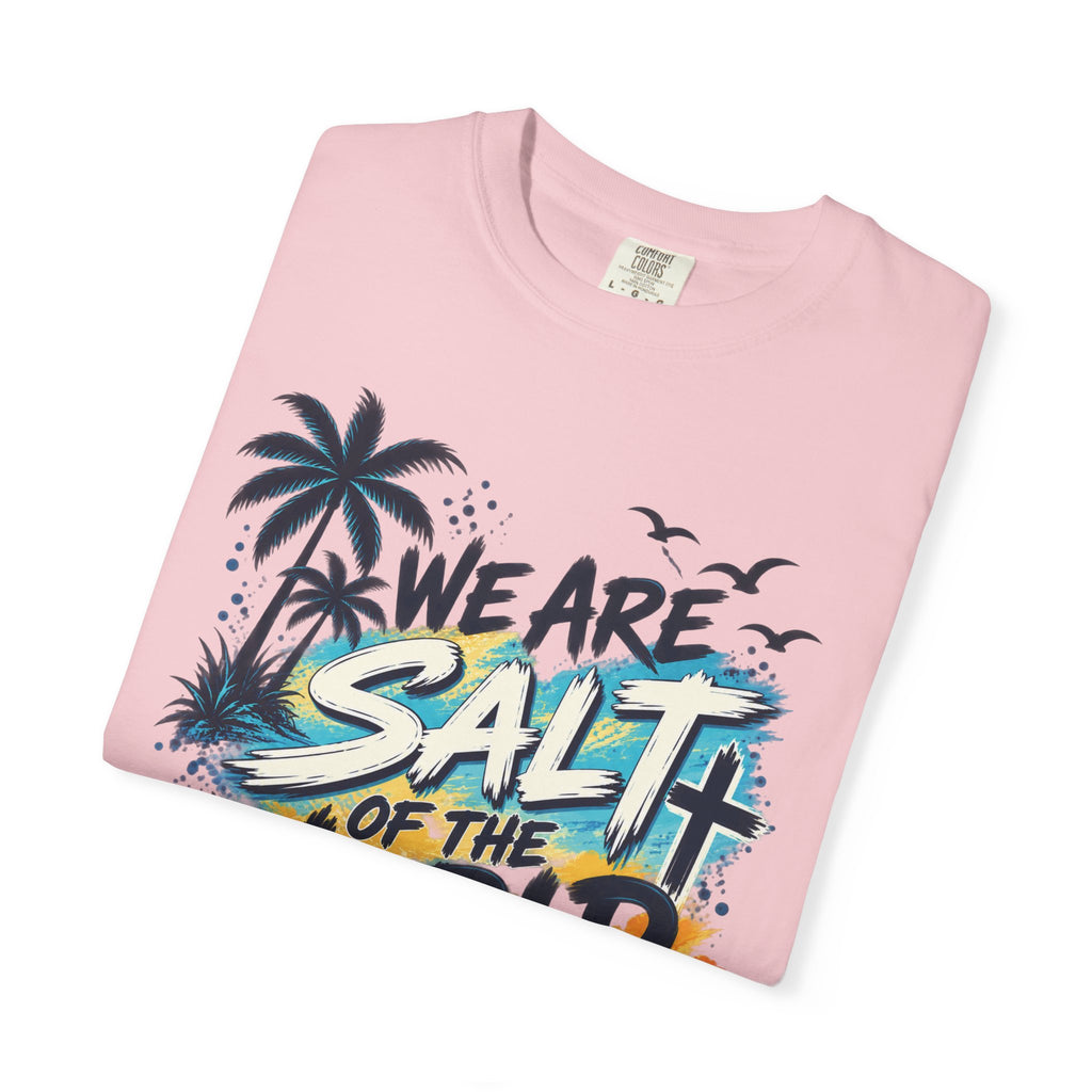 We are Salt of The World Christian T-Shirt | Matthew 5:13-14 Faith Tee | Pray & Bloom
