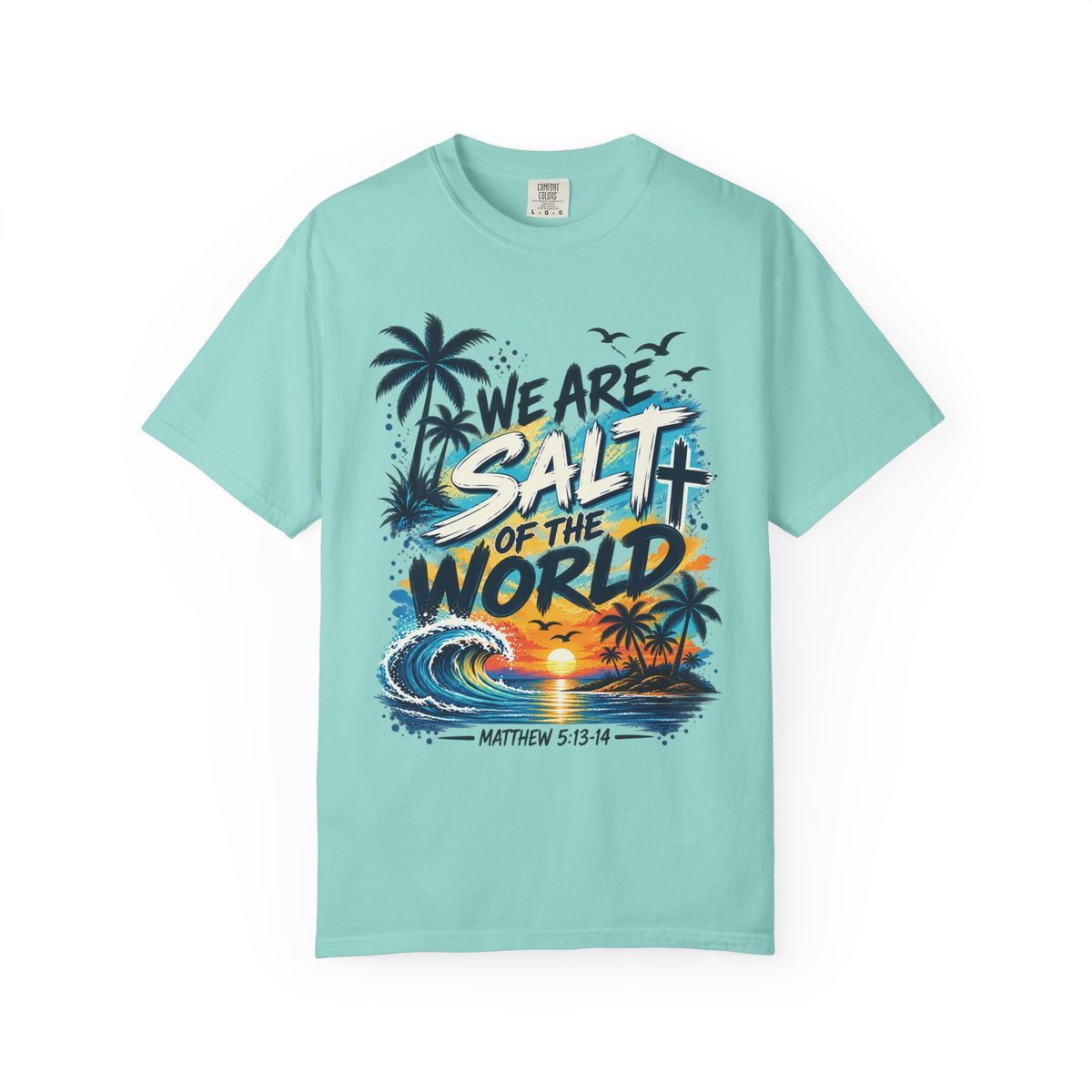 We are Salt of The World Christian T-Shirt | Matthew 5:13-14 Faith Tee | Pray & Bloom