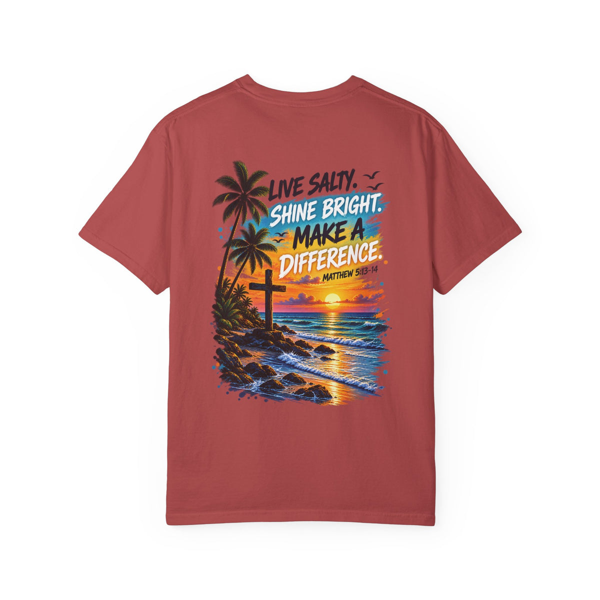 We are Salt of The World Christian T-Shirt | Matthew 5:13-14 Faith Tee | Pray & Bloom