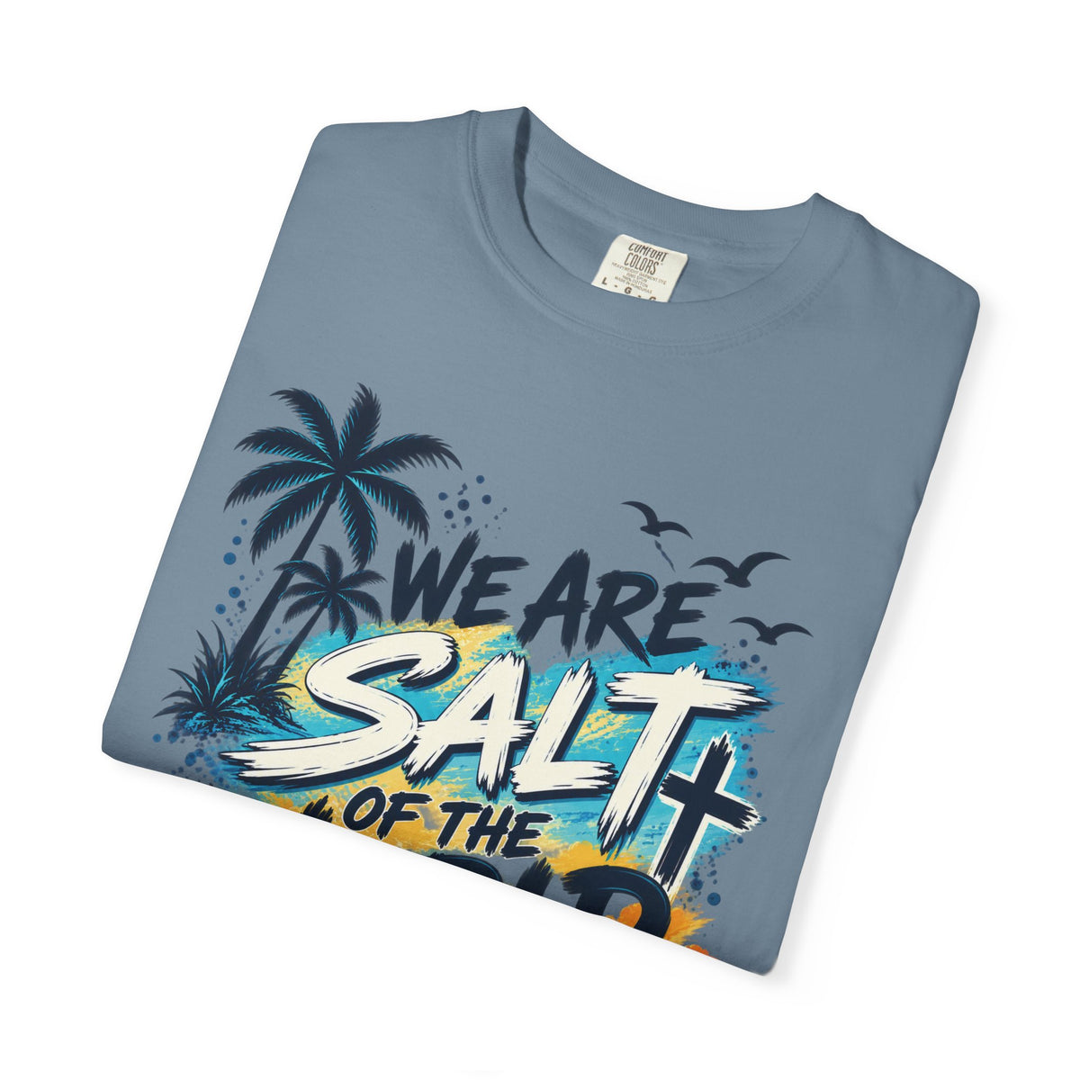 We are Salt of The World Christian T-Shirt | Matthew 5:13-14 Faith Tee | Pray & Bloom