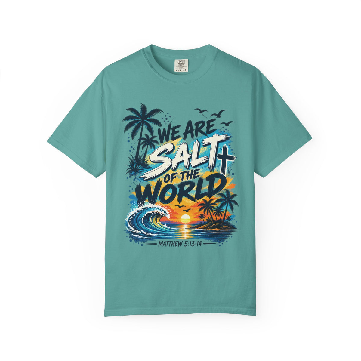 We are Salt of The World Christian T-Shirt | Matthew 5:13-14 Faith Tee | Pray & Bloom