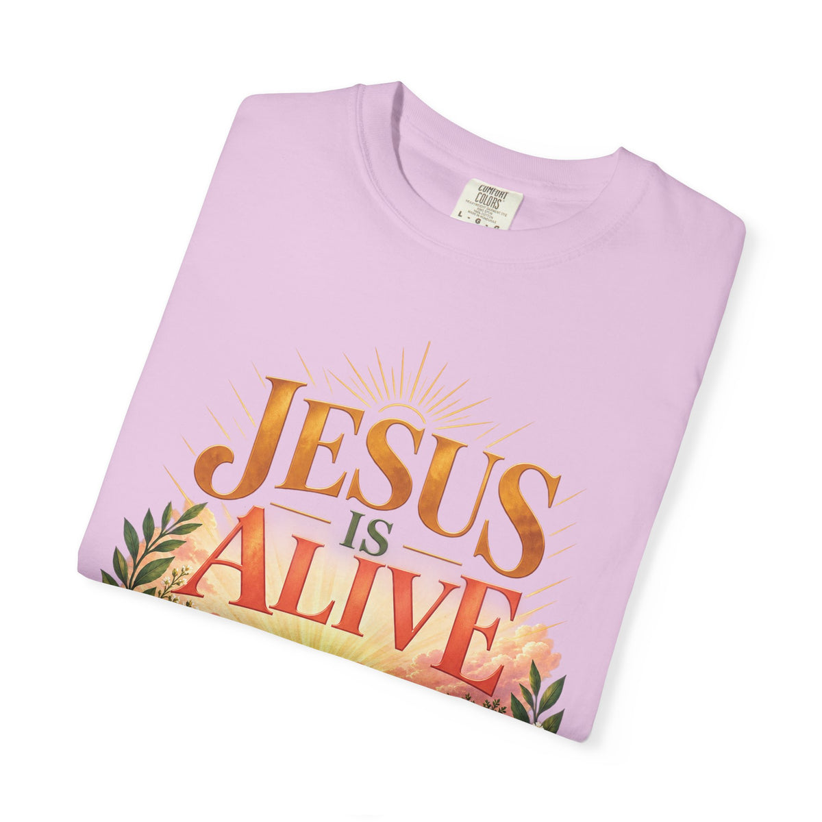 Jesus Is Alive Christian T-Shirt | Resurrection Faith Tee | Pray & Bloom