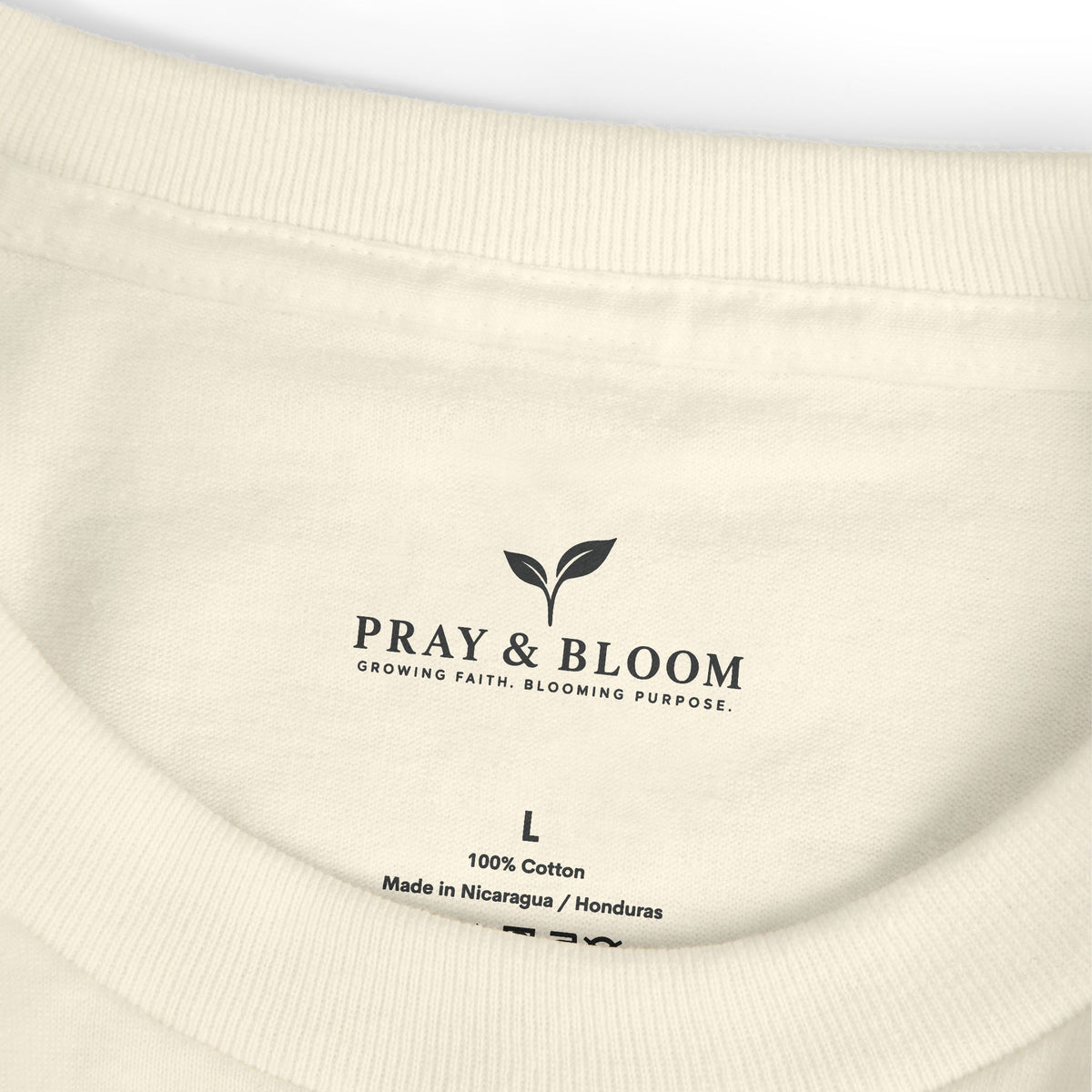 Iron Sharpens Iron Christian T-Shirt | Proverbs 27:17 | Pray & Bloom