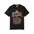 Proverbs 31 Christian T | Strong, Worthy & Fearlessly Faithful | Pray & Bloom
