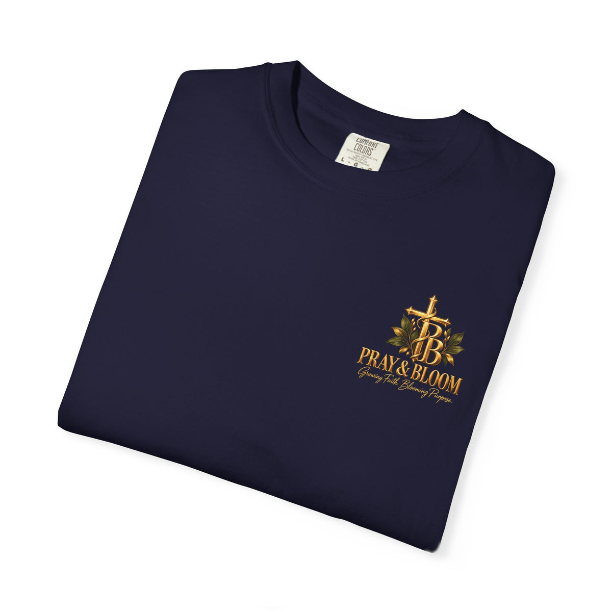 Endure to the End Christian T-Shirt | Matthew 24:13 Mountain Faith Tee | Pray & Bloom