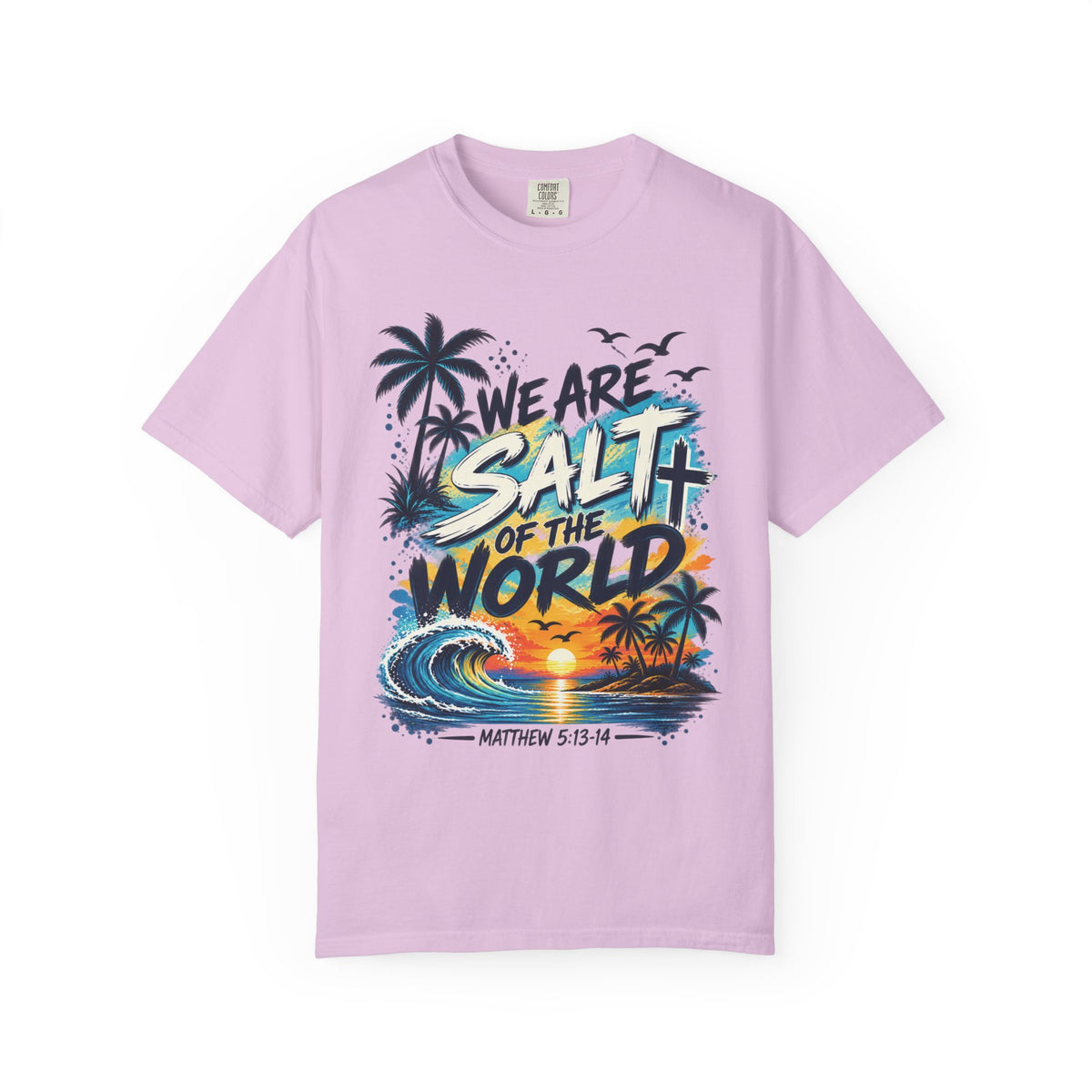 We are Salt of The World Christian T-Shirt | Matthew 5:13-14 Faith Tee | Pray & Bloom