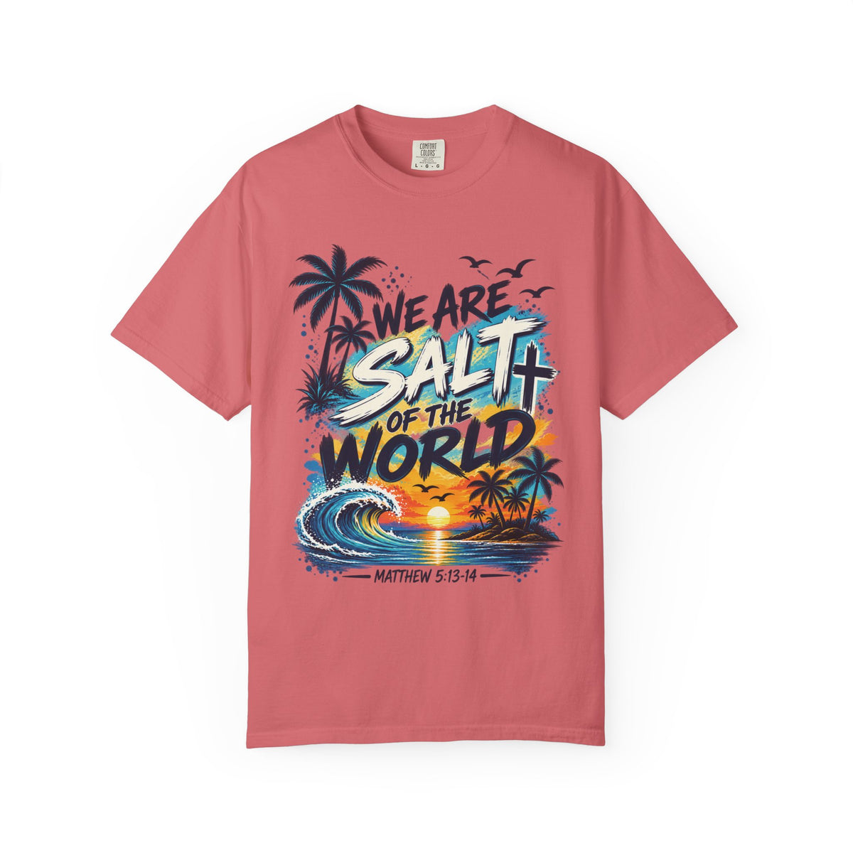 We are Salt of The World Christian T-Shirt | Matthew 5:13-14 Faith Tee | Pray & Bloom