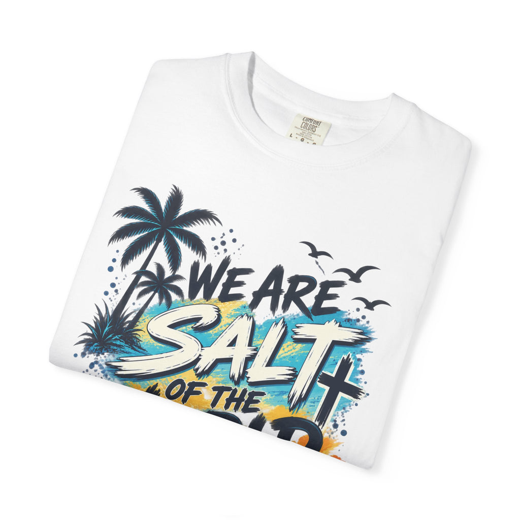 We are Salt of The World Christian T-Shirt | Matthew 5:13-14 Faith Tee | Pray & Bloom