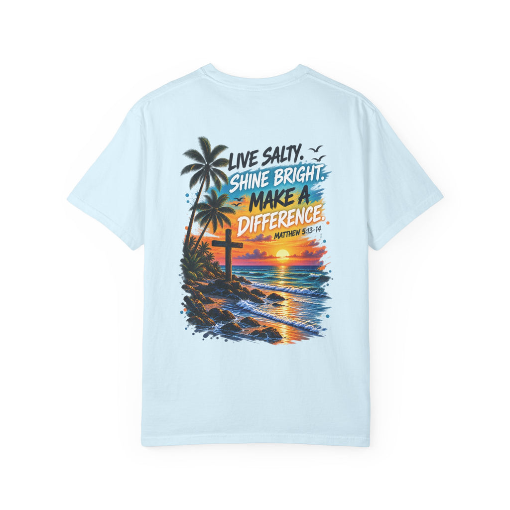 We are Salt of The World Christian T-Shirt | Matthew 5:13-14 Faith Tee | Pray & Bloom