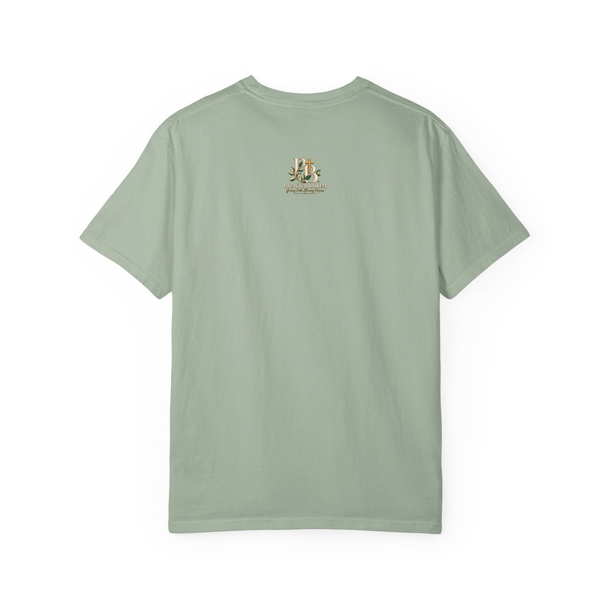 We Were Made in Heaven Christian T-Shirt | Faith-Based Cross & Floral Tee | Pray & Bloom