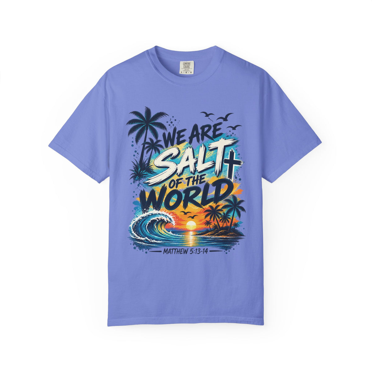 We are Salt of The World Christian T-Shirt | Matthew 5:13-14 Faith Tee | Pray & Bloom