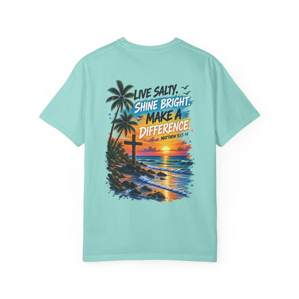 We are Salt of The World Christian T-Shirt | Matthew 5:13-14 Faith Tee | Pray & Bloom