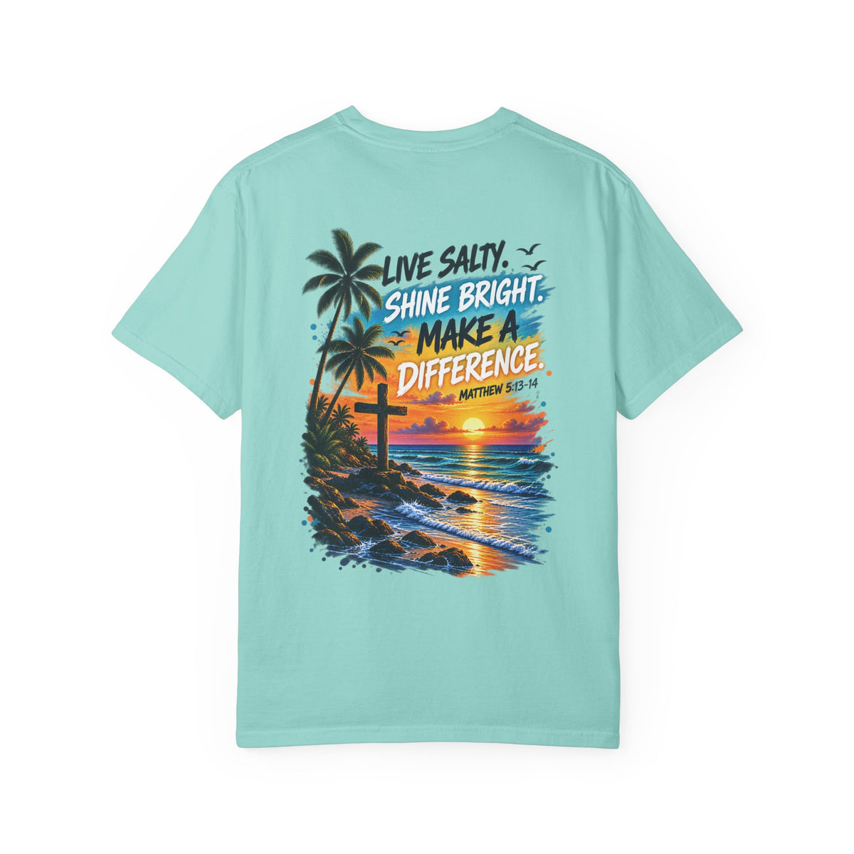 We are Salt of The World Christian T-Shirt | Matthew 5:13-14 Faith Tee | Pray & Bloom