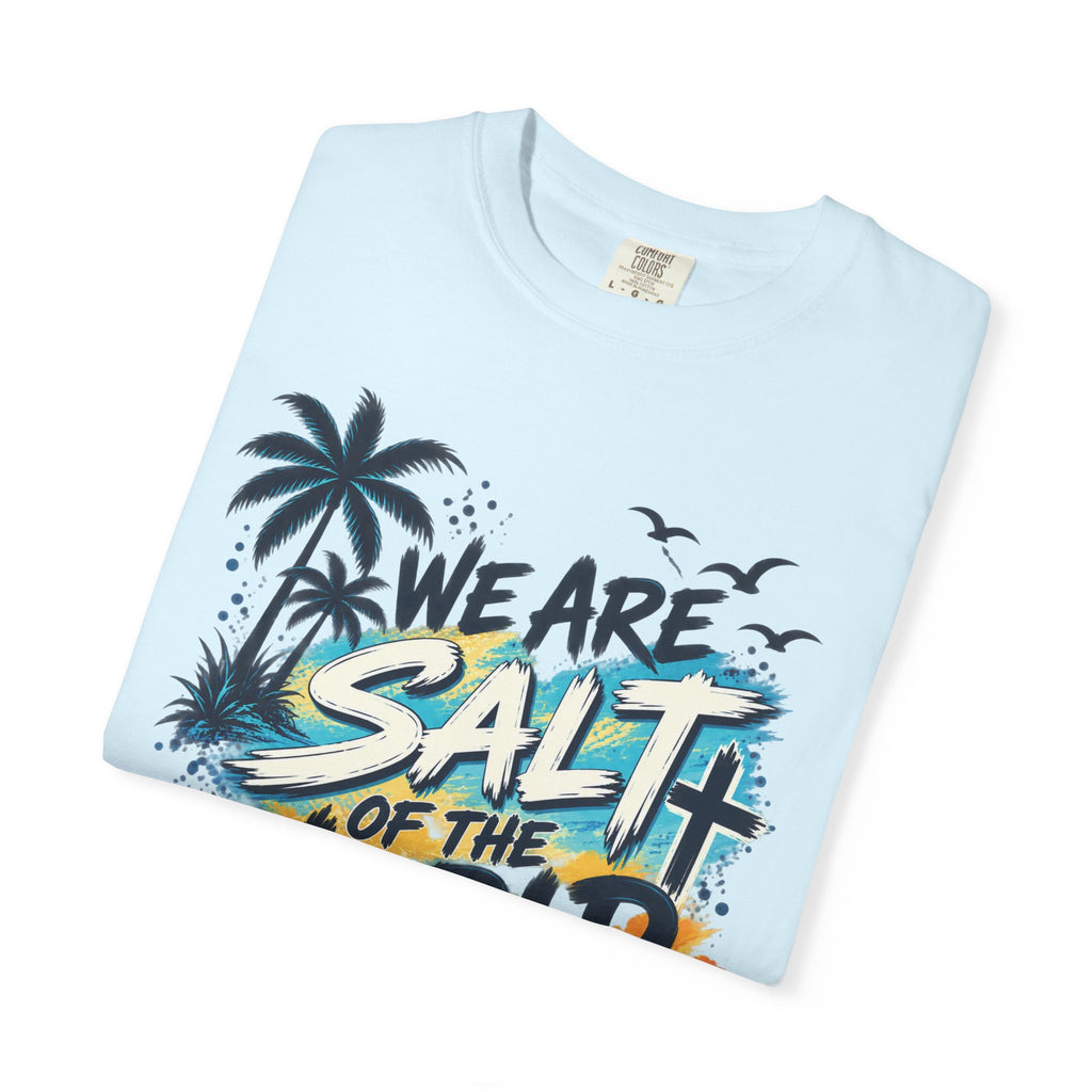 We are Salt of The World Christian T-Shirt | Matthew 5:13-14 Faith Tee | Pray & Bloom