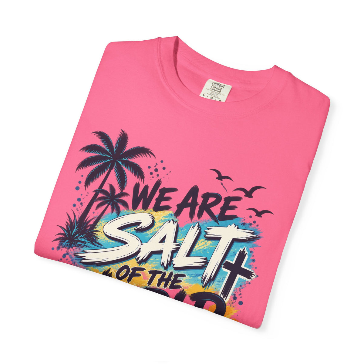We are Salt of The World Christian T-Shirt | Matthew 5:13-14 Faith Tee | Pray & Bloom