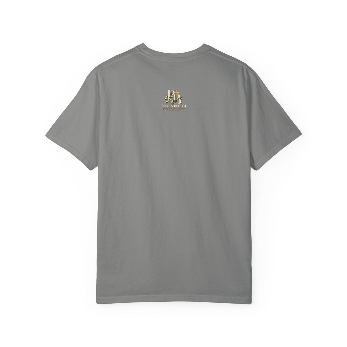 We Were Made in Heaven Christian T-Shirt | Faith-Based Cross & Floral Tee | Pray & Bloom