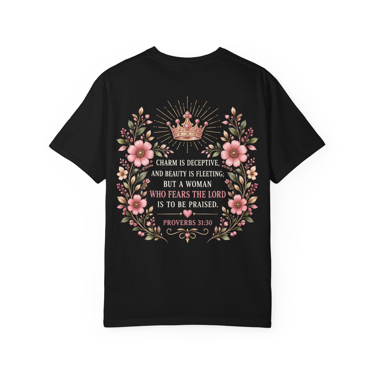 Proverbs 31 Christian T | Strong, Worthy & Fearlessly Faithful | Pray & Bloom